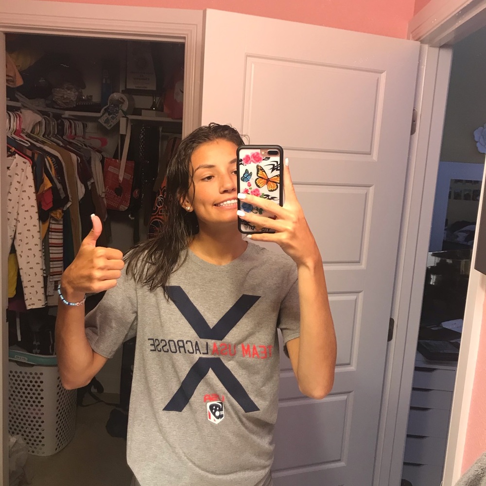 USA lacrosse Nike shirt !